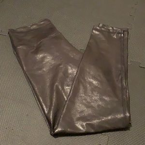 Aerie shiny crackle leggings